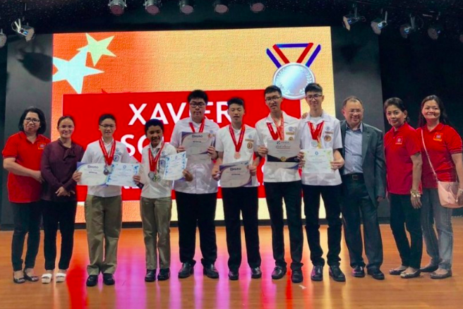 Read more about the article Xavier School Wins 8 Medals from SASMO