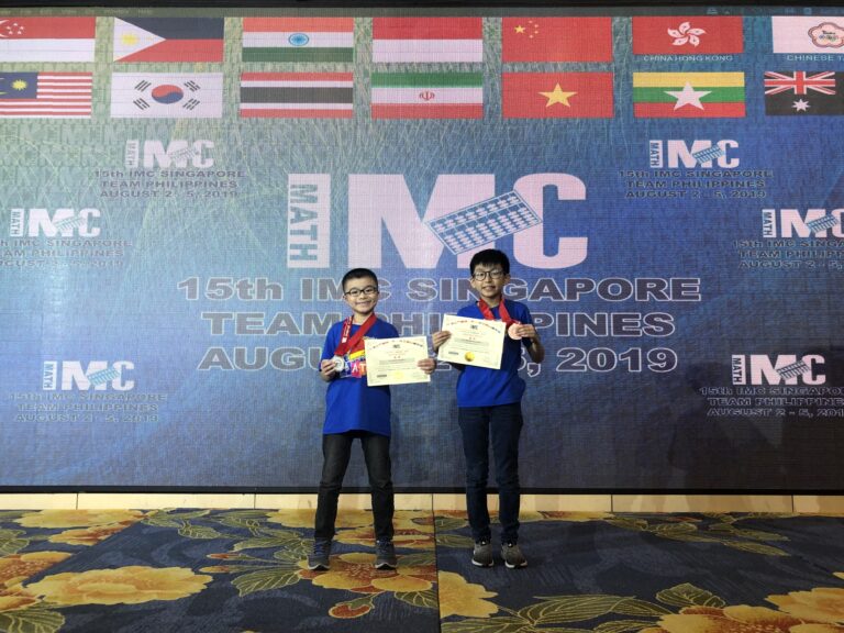 Read more about the article Young Xaverians Bag Medals at IMC Singapore 2019