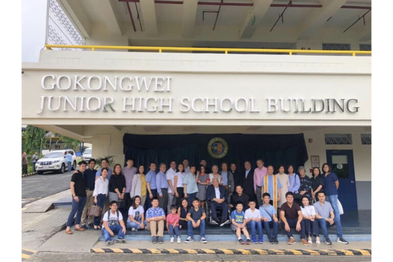 Read more about the article Rededication of the Gokongwei JHS Building