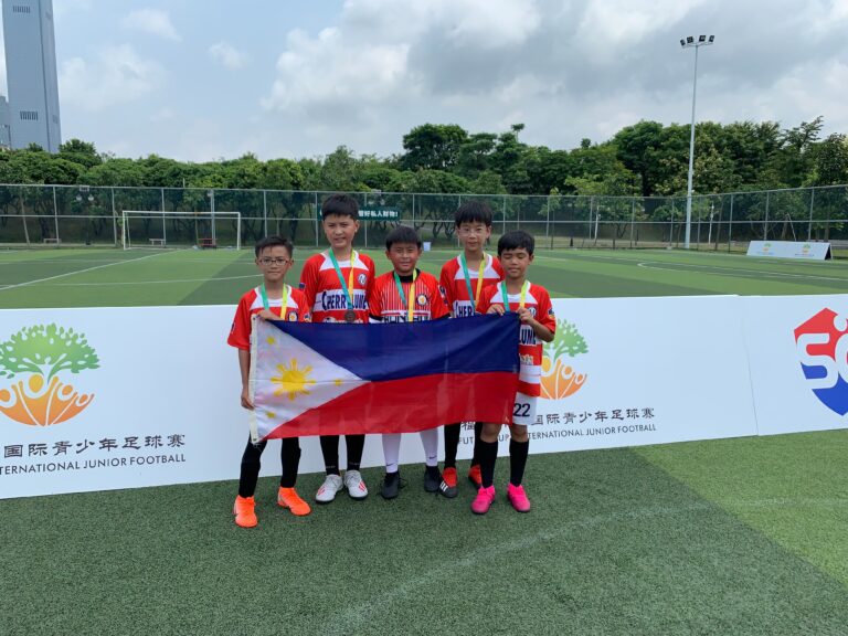 Read more about the article Young Xavier Athletes Help PH Place 3rd in 5th Futian Cup International Junior Football Tourney