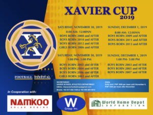 Read more about the article 2019 Xavier Cup Now Open for Registration
