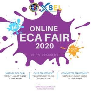 Read more about the article Xavier High School holds its first ever Virtual ECA Fair