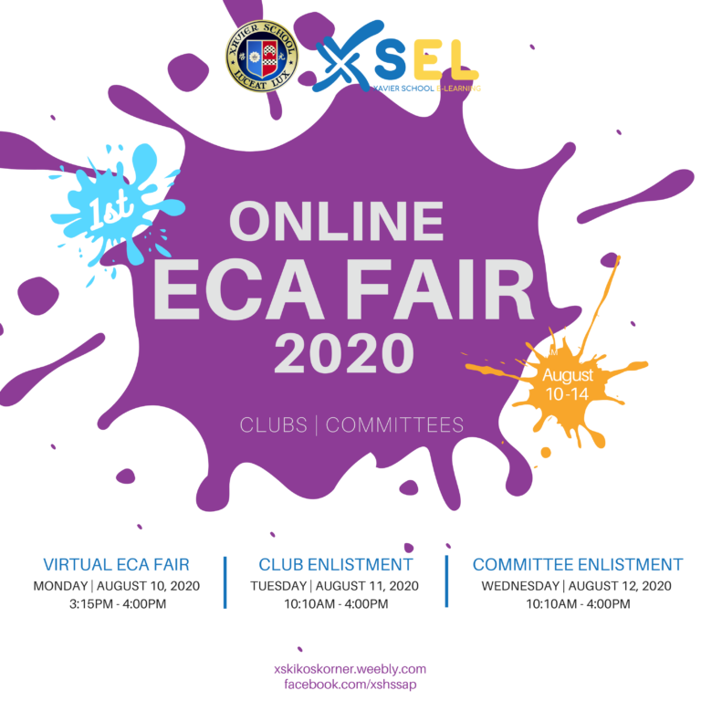 Read more about the article Xavier High School holds its first ever Virtual ECA Fair