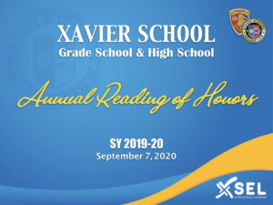 Read more about the article GS & HS ANNUAL READING OF HONORS 2020