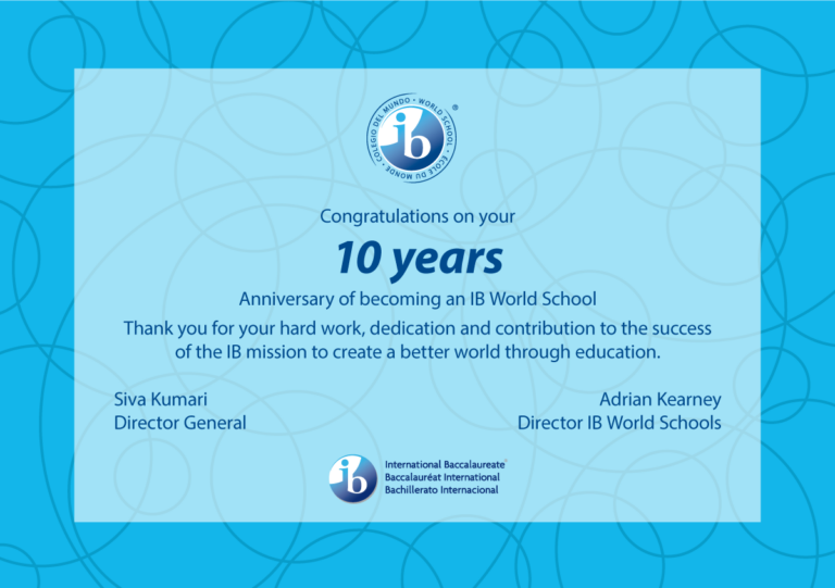 Read more about the article Xavier School Celebrates 10 Years as an International Baccalaureate World School