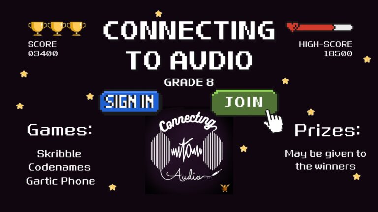 Read more about the article Grade 8 Batch Connects to Audio