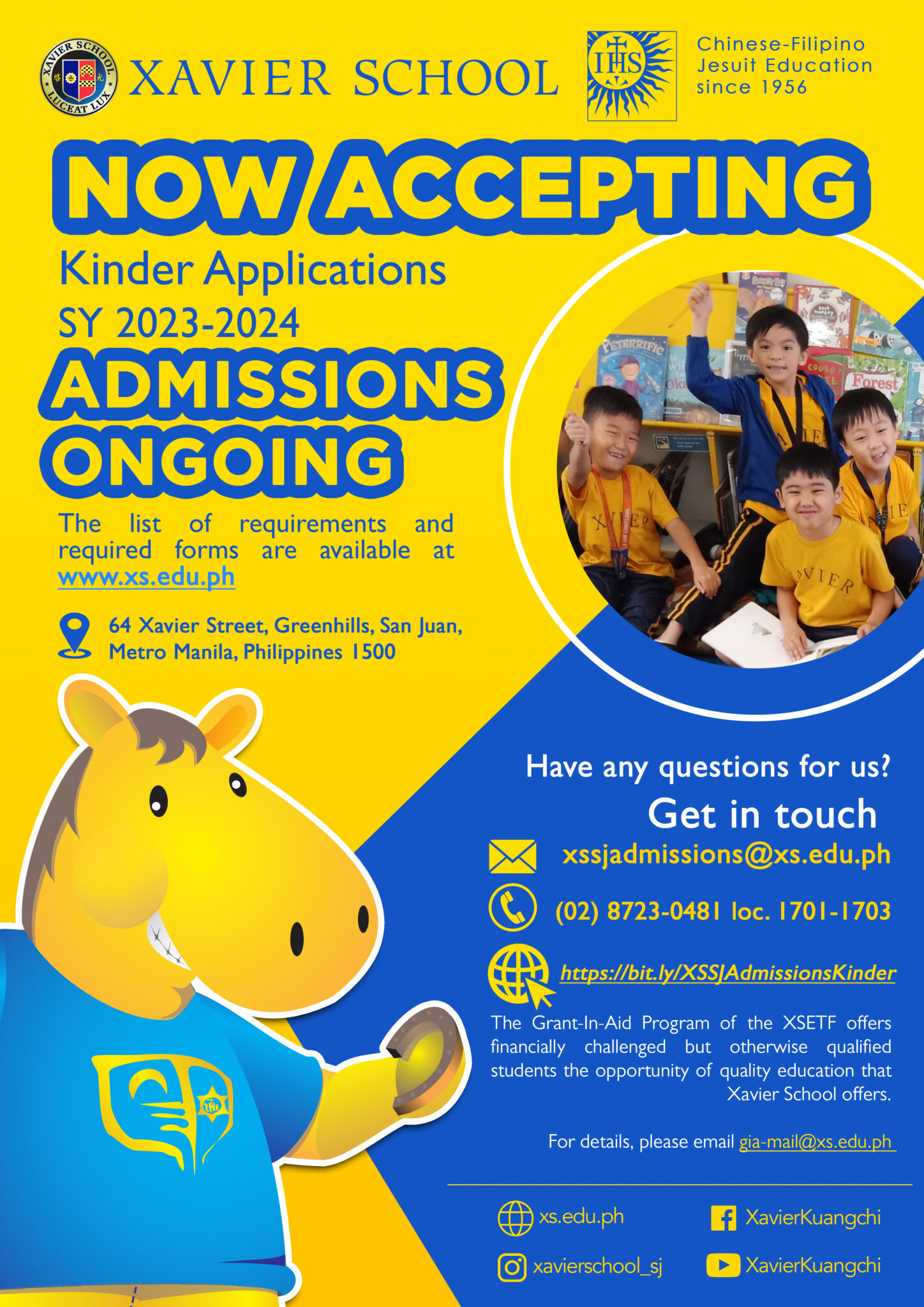You are currently viewing Kindergarten Admissions Announcement SY 2023-2024
