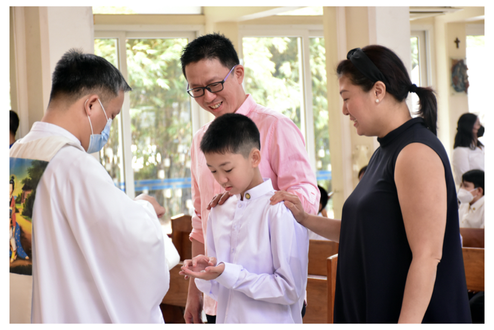 You are currently viewing Xavier School Celebrates First Holy Communion for Grade 4 Students