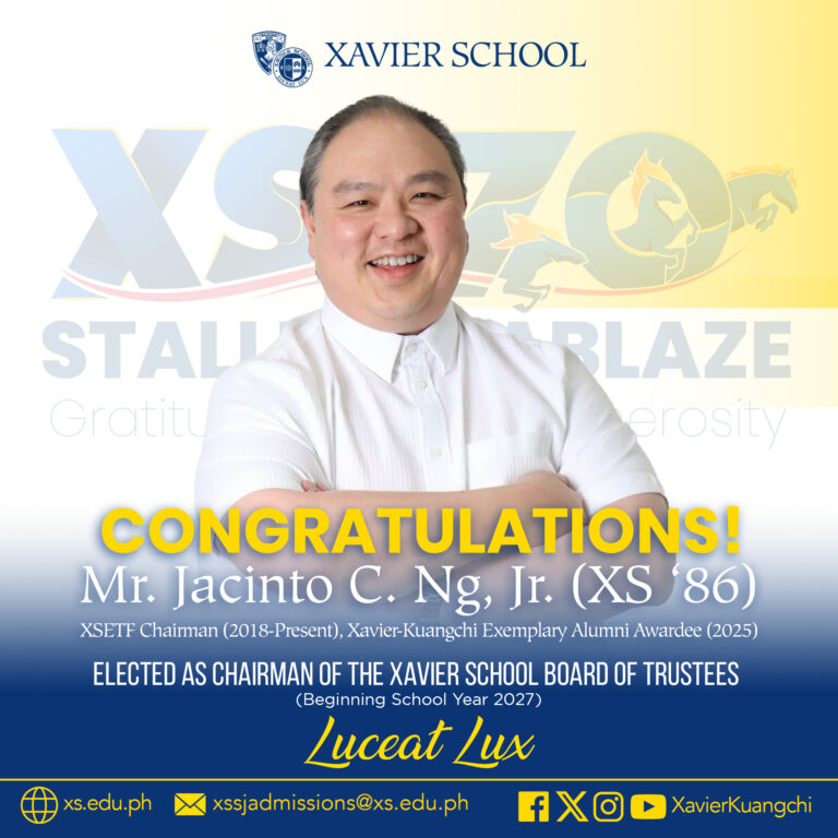 Read more about the article Xavier School, Inc. New Chairman of the Board